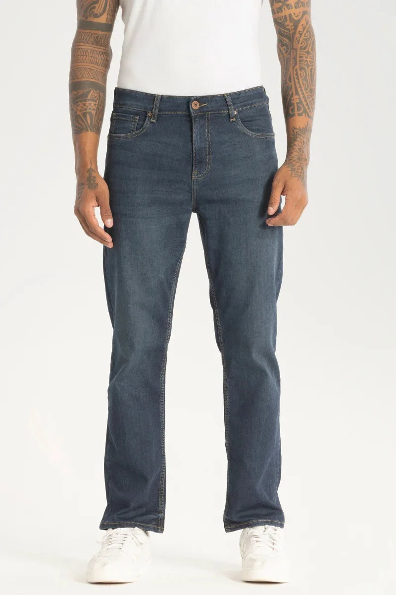 SNITCH  Blue Comfort Fit Jeans for Men | Best Price UAE